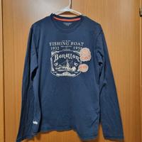 T-shirt Benetton maniche lunghe taglia L