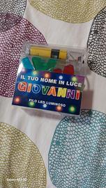 Scritta LED GIOVANNI 