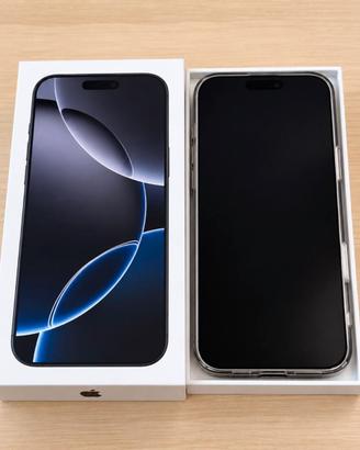 iPhone Pro Max – Titanio Nero 256 GB