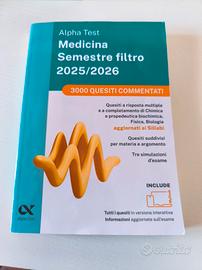 libro preparazione test medicina 