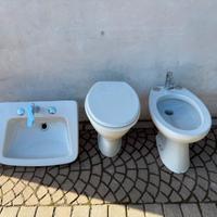 Tris lavandino, wc, bidet