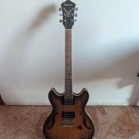 Ibanez AS53-TF Semi-Hollow + Capotasto Tusq