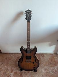 Ibanez AS53-TF Semi-Hollow + Capotasto Tusq