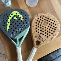 Padel cork e head extreme pro come nuove