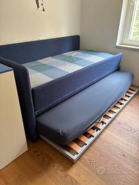 Letto Moretti Compact singolo con letto aggiuntivo