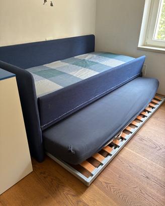 Letto Moretti Compact singolo con letto aggiuntivo