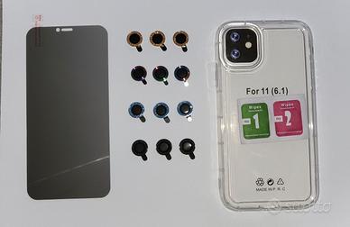 anelli fotocamere + pellicola privacy + cover