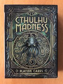 CTHULHU MADNESS - Carte da Gioco Kickstarter Nuovo