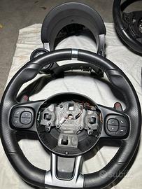 Volante fiat 500 Abarth con palette