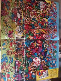 inserti centrali album calciatori  panini  