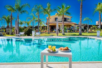 Villa Russo con piscina salata Partinico - 8 Posti