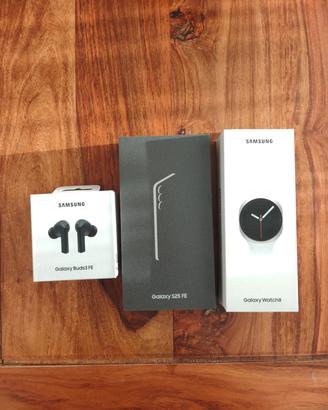 Samsung S25 FE 256GB+Watch 8 LTE+Buds 3 FE | NUOVO
