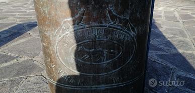 Pompa a spalla in rame 15L con lancia in ottone