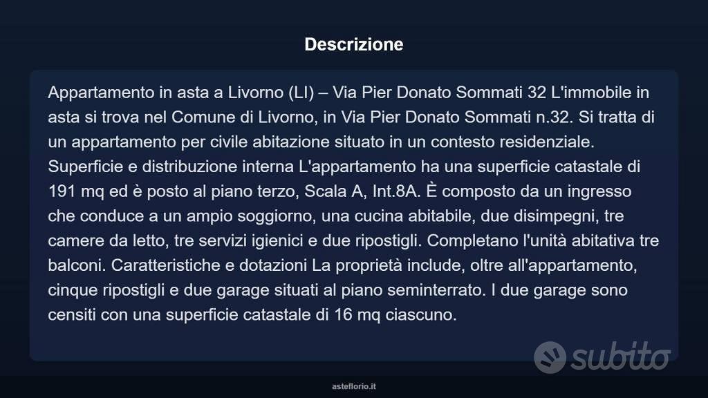 Appartamento – Livorno, Banditella, Consiglio di Zona 5 - Vista 3