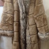 giaccone in pelliccia sintetica 