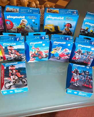 Playmobil lotto di 15 set vari tipi + scatola