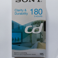 Cassetta VHS 180 minuti nuova sigillata