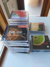 DVD vergini, imballati singolarmente in confezione