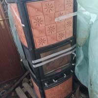 stufa a legna con forno