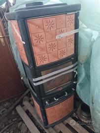 stufa a legna con forno