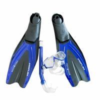 Pinne da Snorkel Aqua piu maschera da immersione