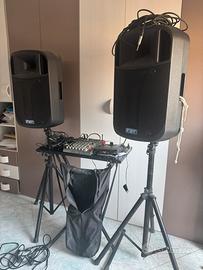 Impianto audio completo professionale
