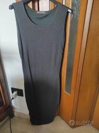 abito grigio trussardi