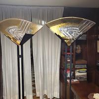 Coppia di lamapade da terra/piantane