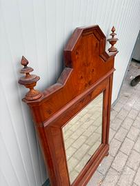 Specchiera Antica d'Epoca Biedermeier / Fine '800