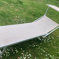 Lettino prendisole alluminio sdraio