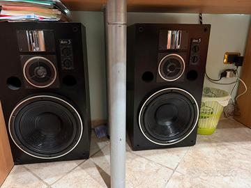 COPPIA CASSE VINTAGE JVC MODELLO 5