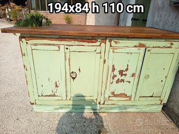 banco bancone da negozio penisola