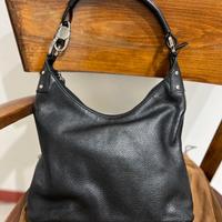 Borsa nera Gucci in pelle originale