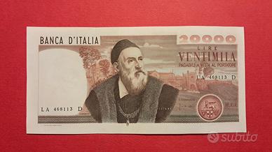 20.000 lire Tiziano  LA468113D  21.02.1975