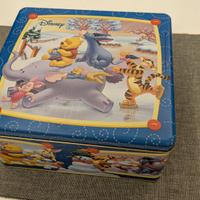 Scatola balocco in latta Disney