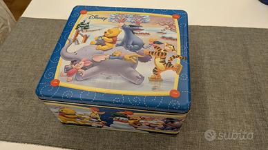 Scatola balocco in latta Disney