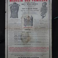 Antica stampa Medicina Francese