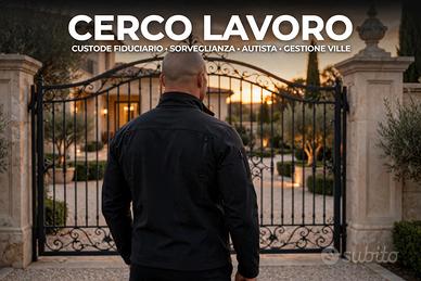 Autista personale _custode_ sicurezza privata