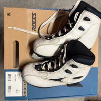 Pattini ghiaccio ROCES bianchi pattinaggio 34