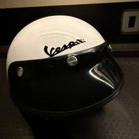 Casco Piaggio Vespa orig. con visiera, taglia XL