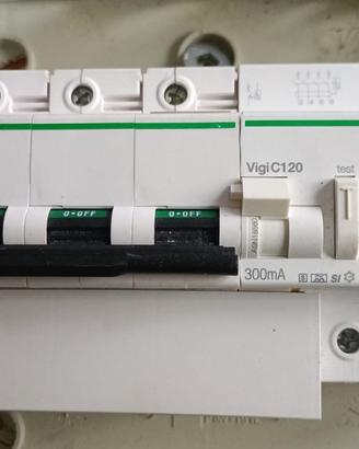 Interruttore Schneider MTD 10kA 100A 300mA tipo S