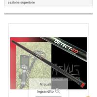 asta in carbonio 