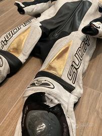 Tuta Moto Intera Pelle Suomy TG 50 Pista