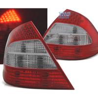 FANALI PER MERCEDES CLASSE E W211 02-06 LED ROSSO 