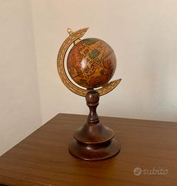 Mappamondo vintage 70/80 scrivania made in italy
