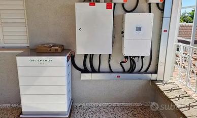 Impianto fotovoltaico 10kw batteria litio kit 6kw