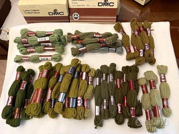 Matassine  lana Colbert DMC art. 486 verdi vari