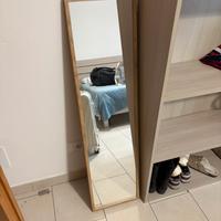 Specchio 122x32cm da parete