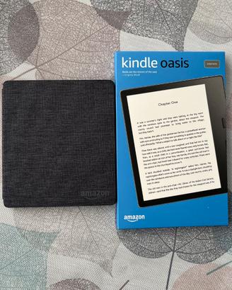 Kindle Oasis - 8 GB, Wi-Fi, colore grafite & cover
