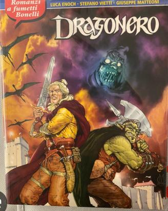 fumetto drago nero romanzo Bonelli
